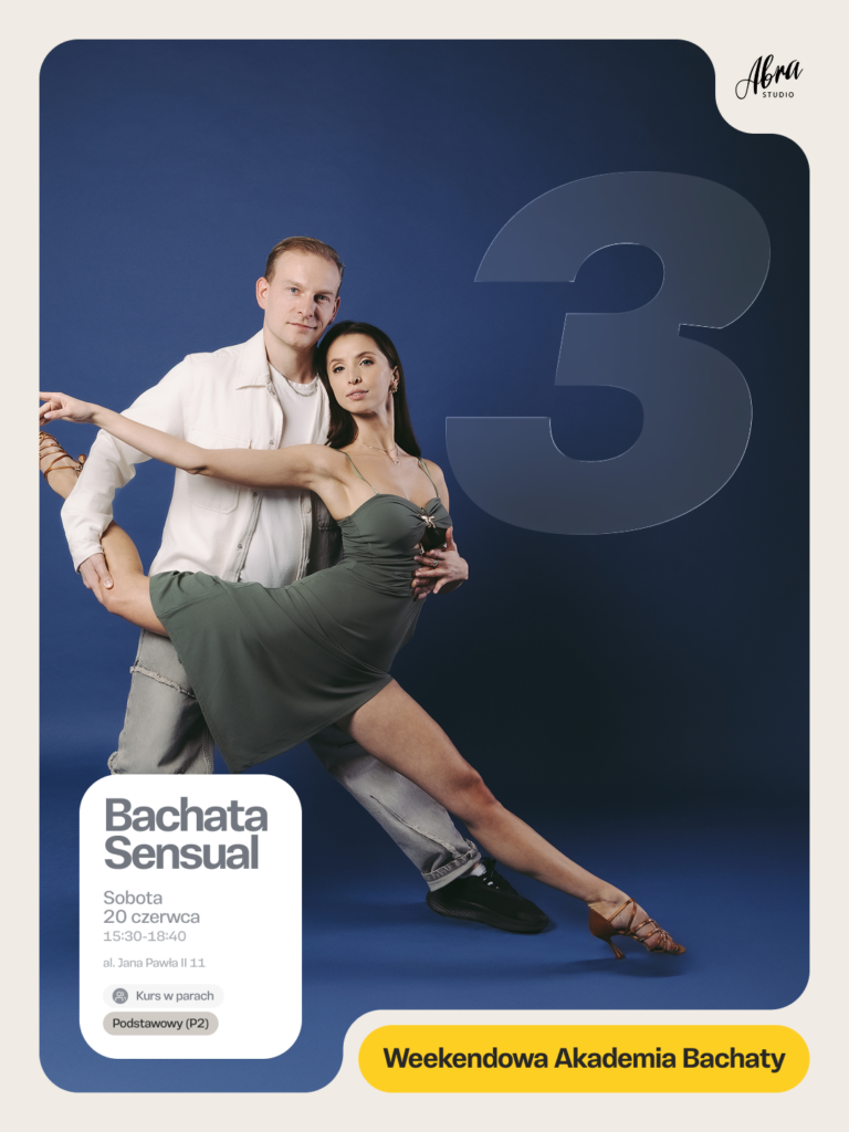 Weekendowa Akademia Bachaty vol 3 – Bachata Sensual poziom podstawowy (P2)